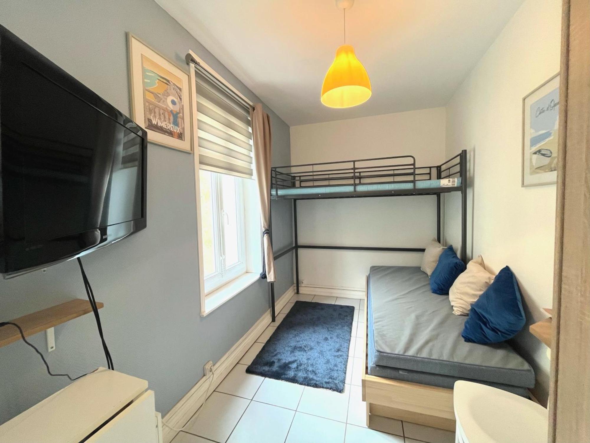 Joli Studio Proche Plage Et Centre Avec Parking Wimereux Esterno foto